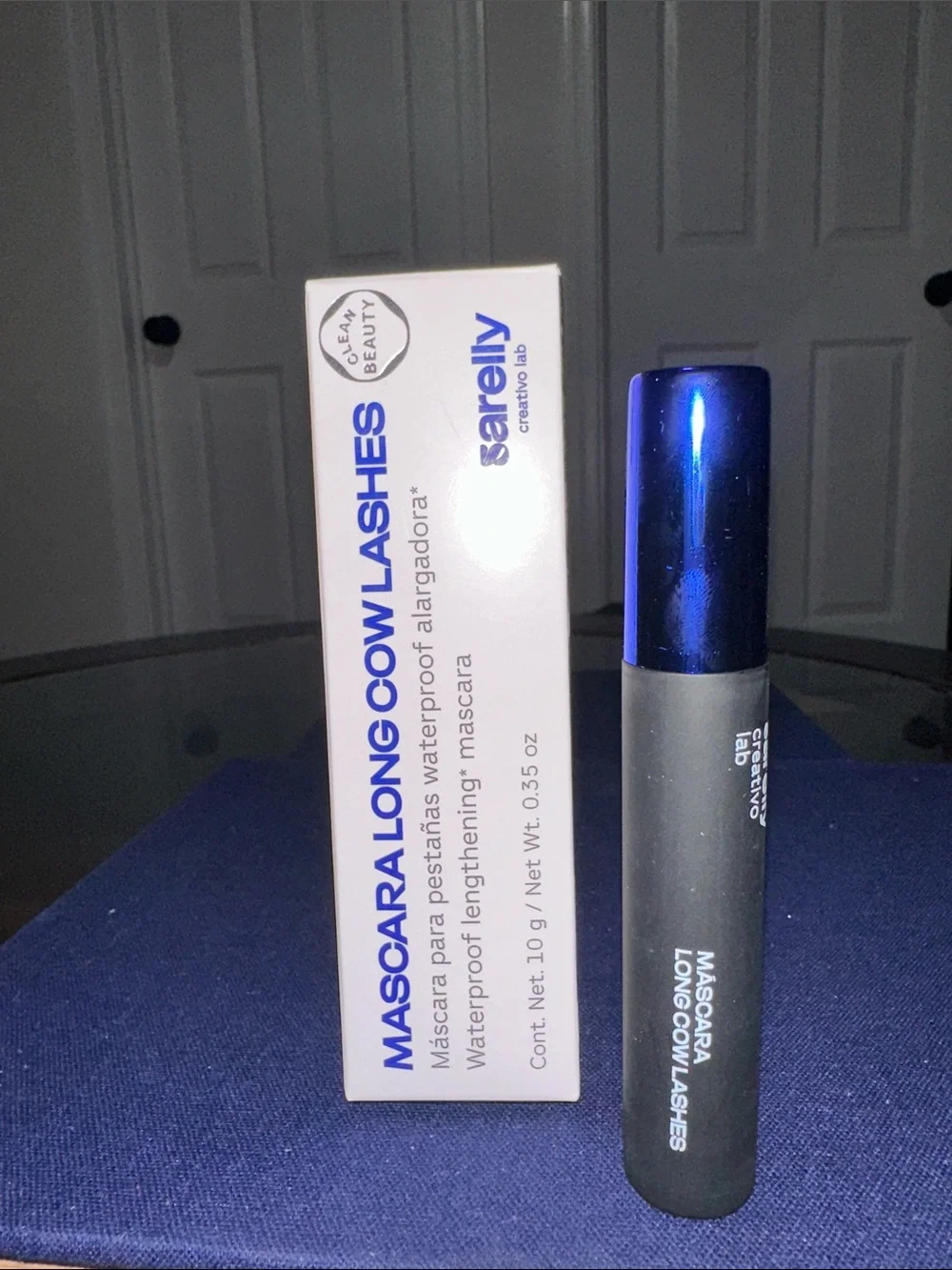 Sarelly Mascara Long Cowlashes - Black with Blue Cap